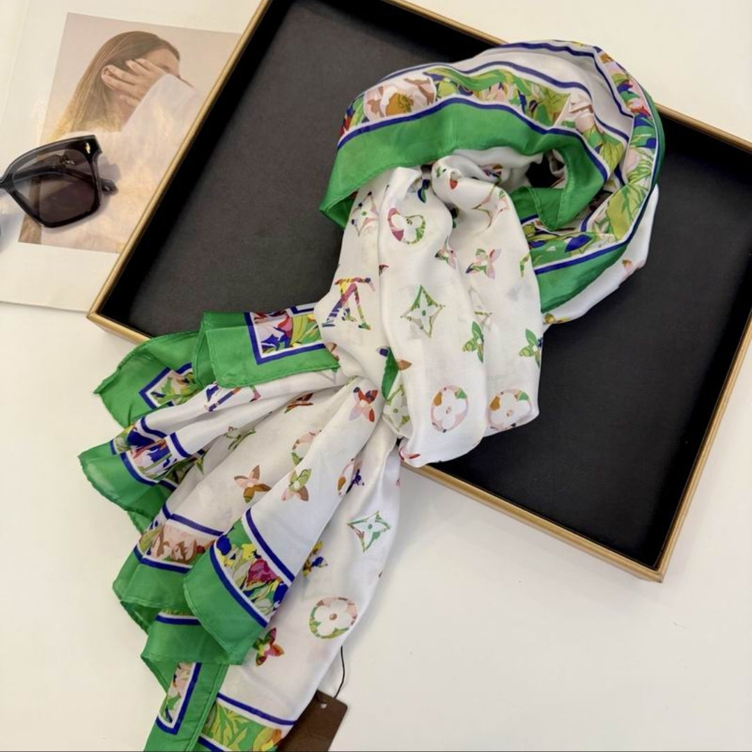 LV #Silk Scarf