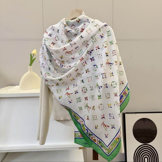 LV #Silk Scarf