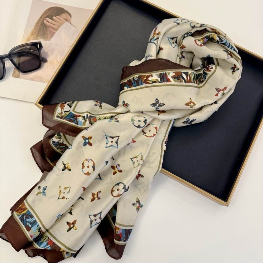 LV #Silk Scarf