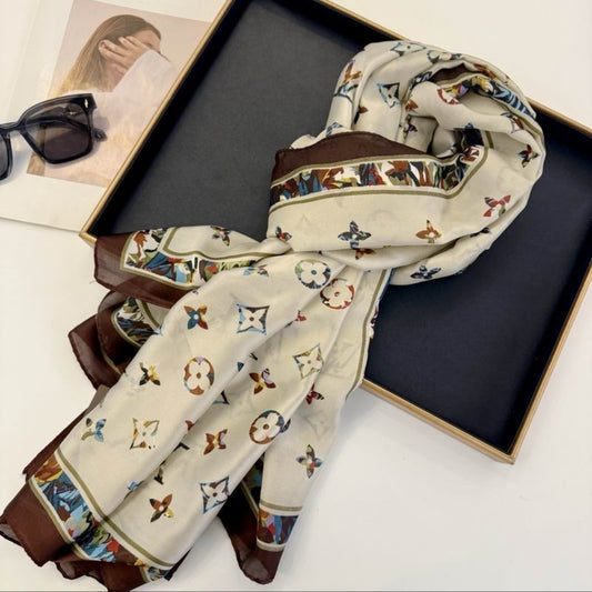 LV #Silk Scarf