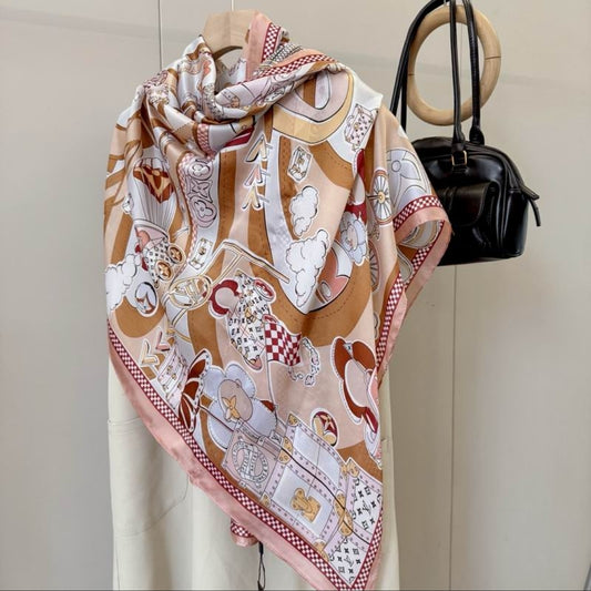 LV #Silk Scarf