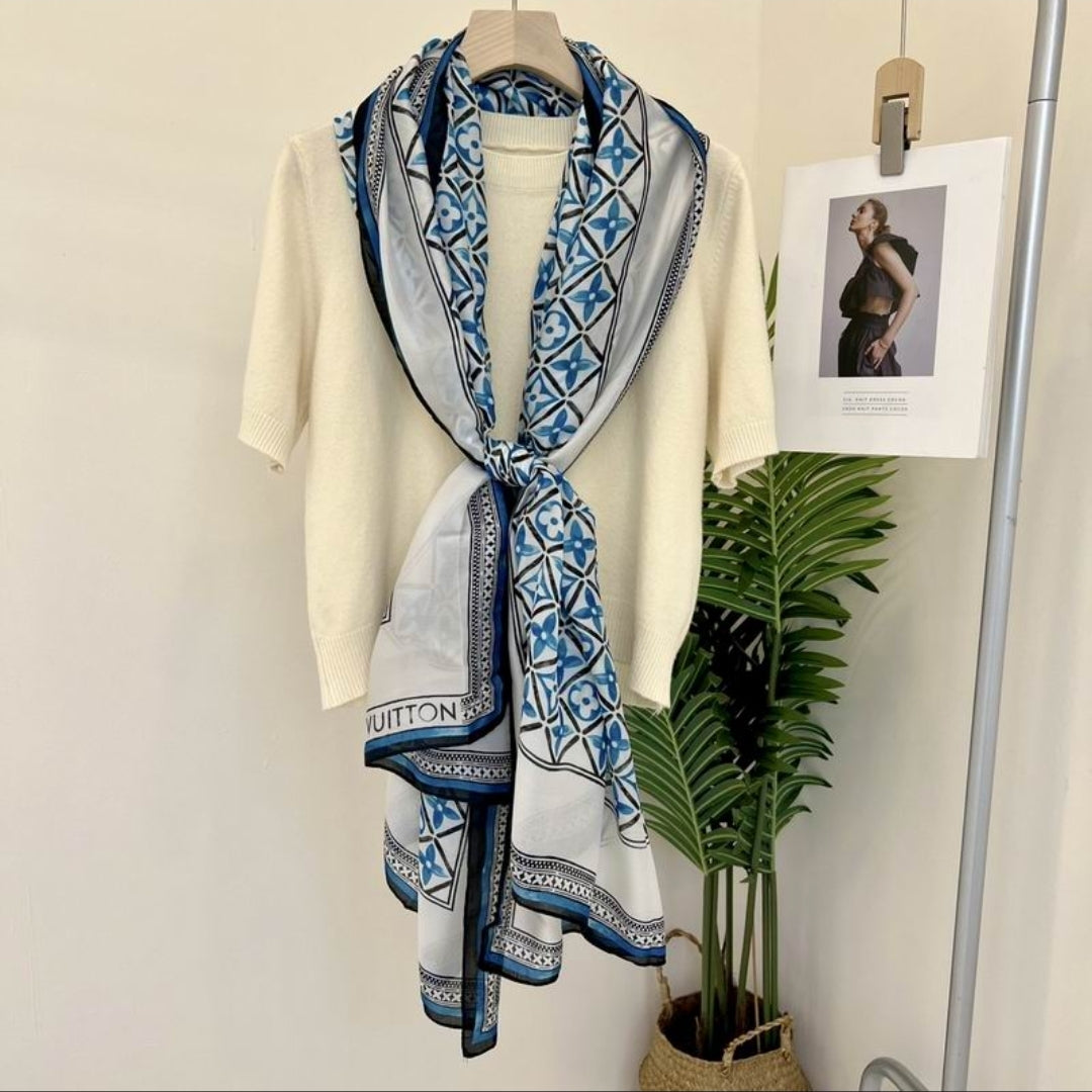 LV #Silk Scarf