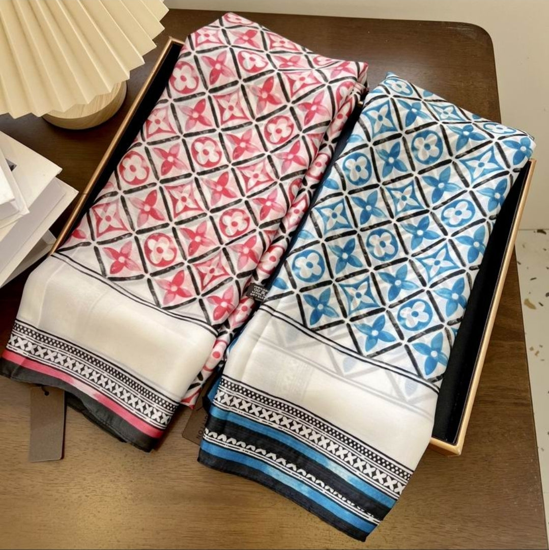 LV #Silk Scarf