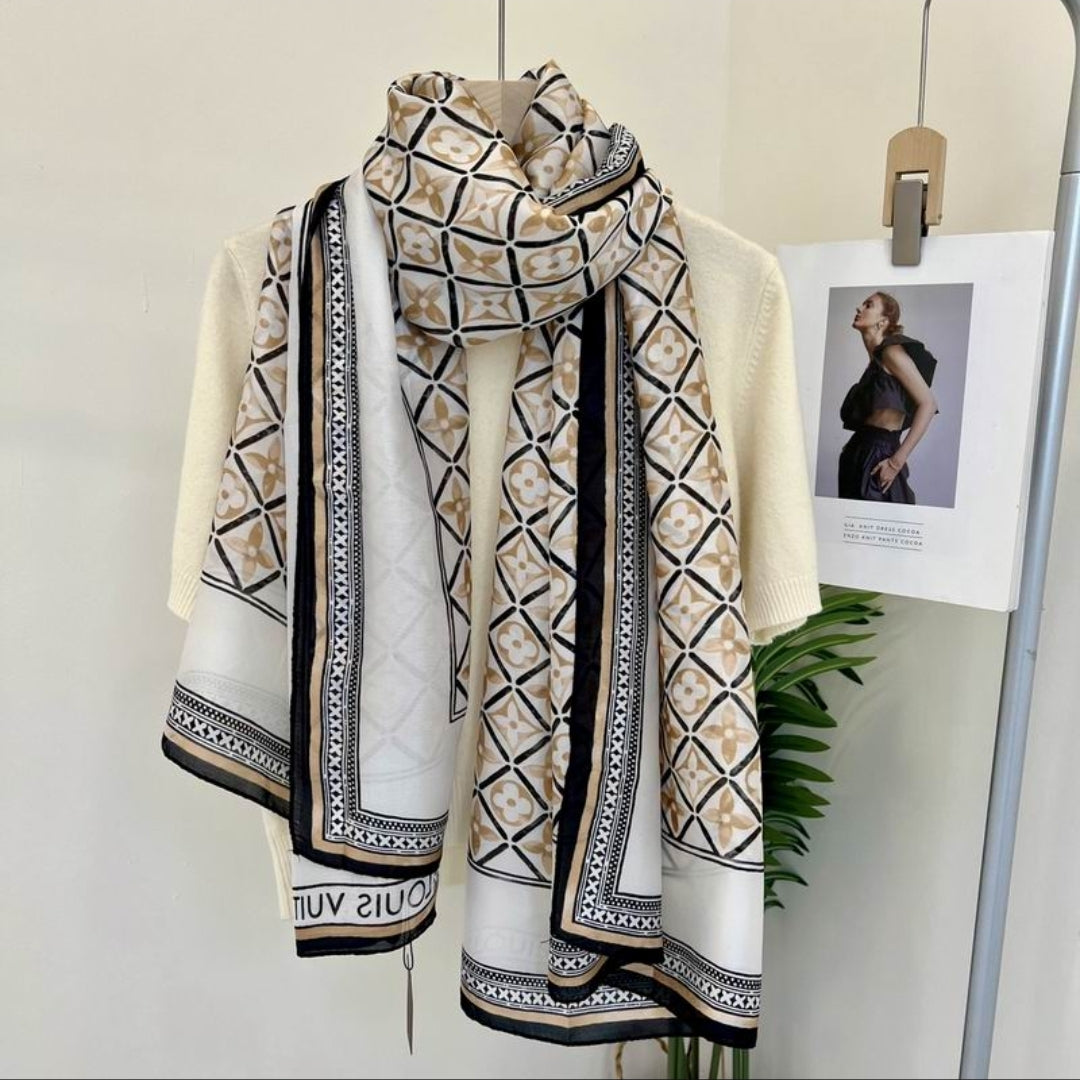 LV #Silk Scarf