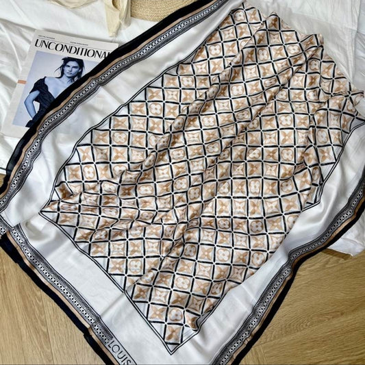 LV #Silk Scarf