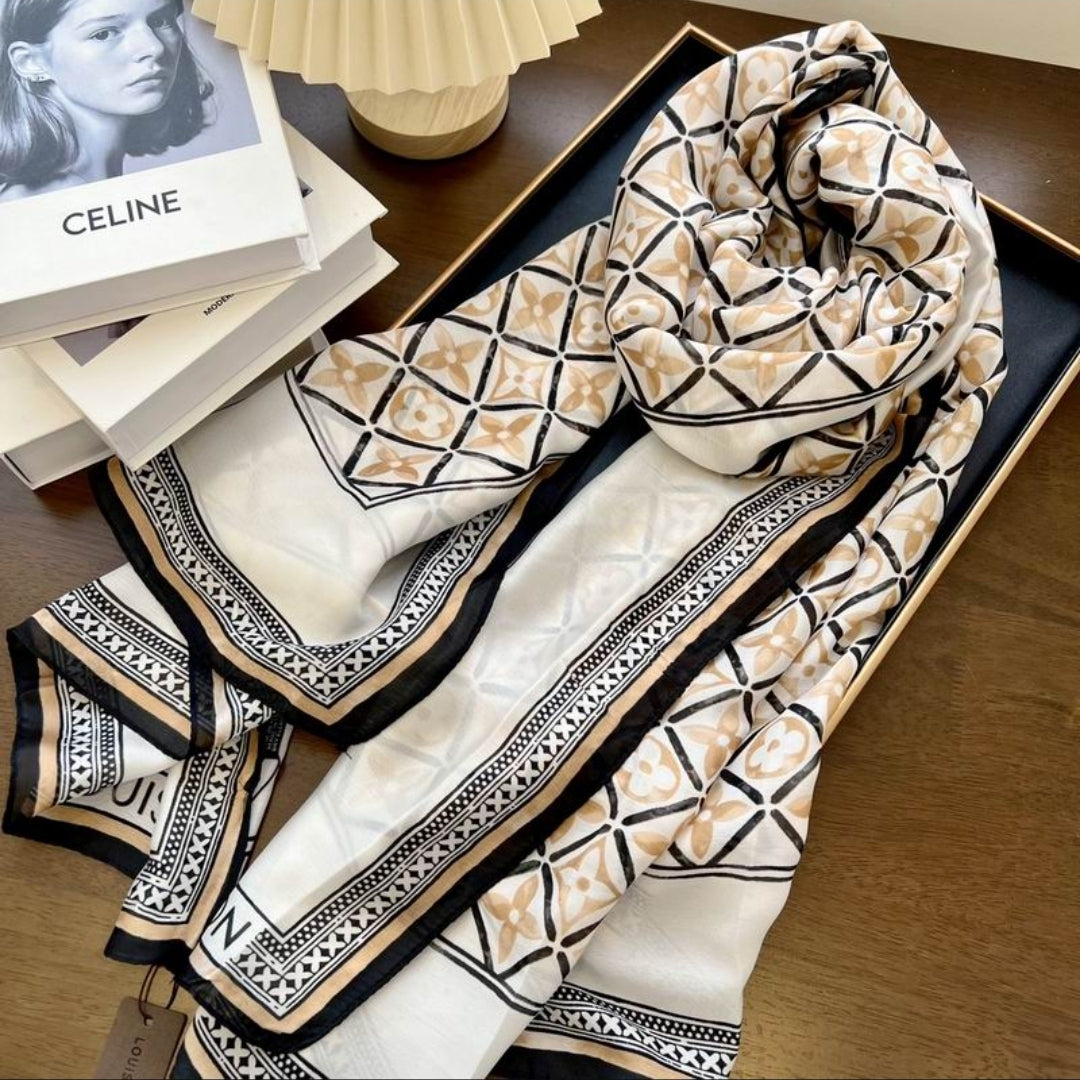 LV #Silk Scarf