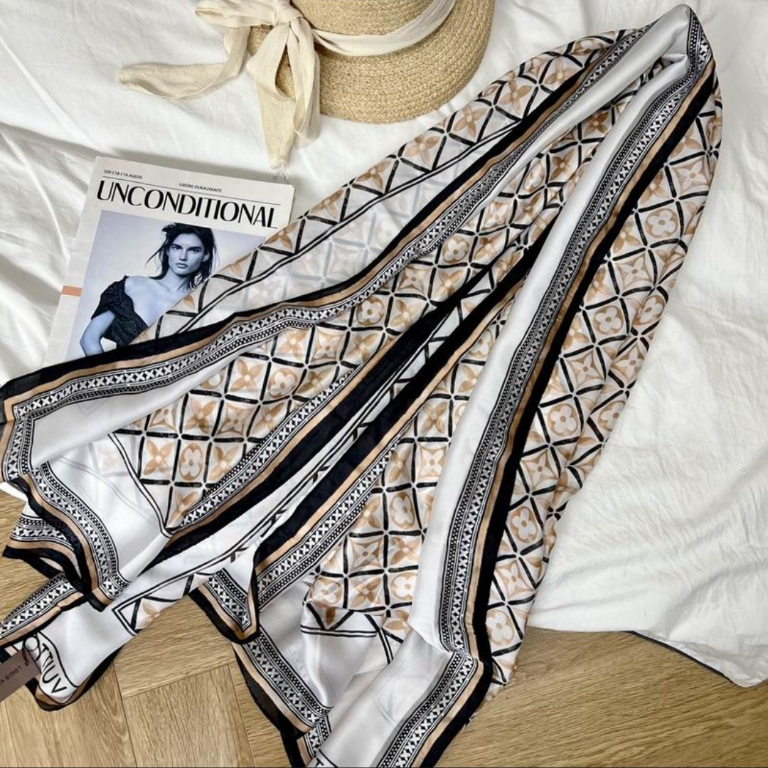 LV #Silk Scarf