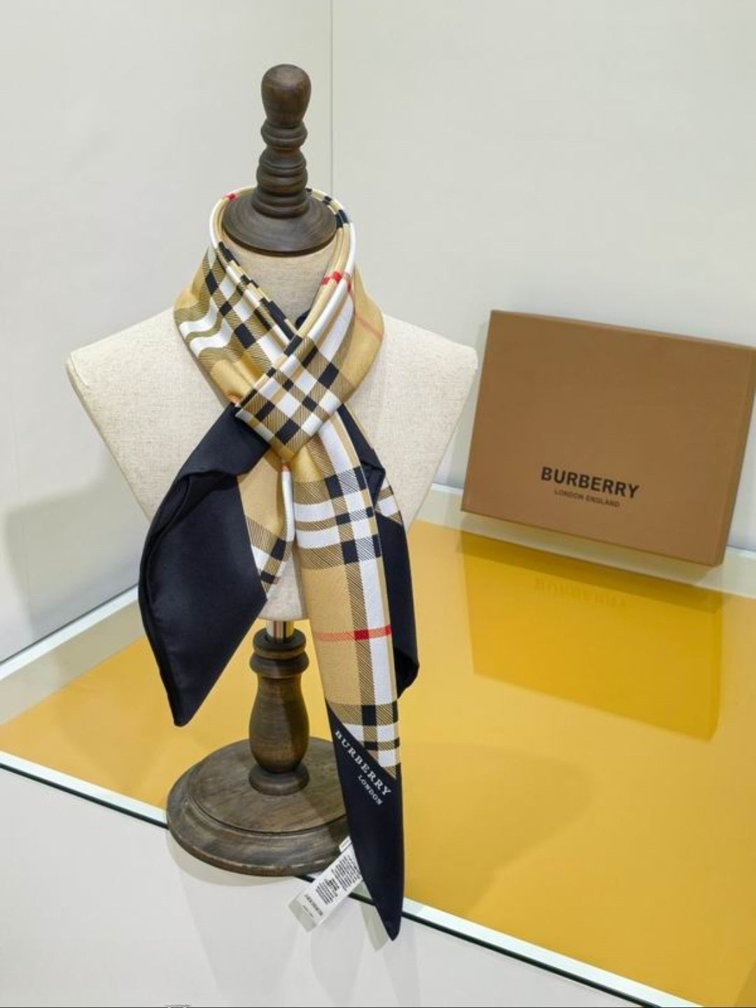 Bur #Silk Scarf