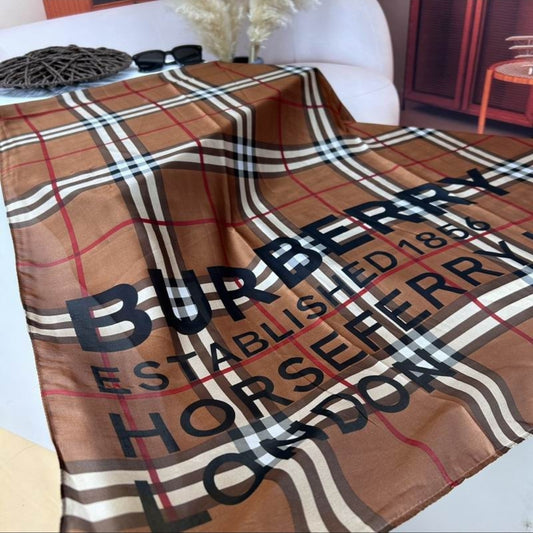 Bur #Silk Scarf
