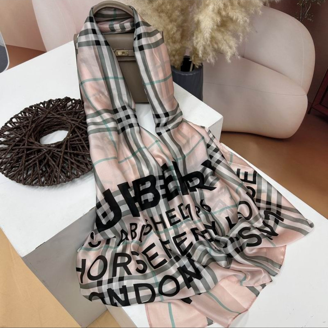 Bur #Silk Scarf
