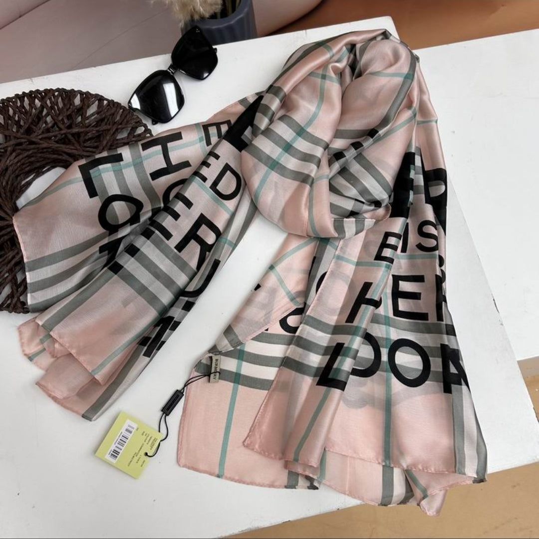 Bur #Silk Scarf