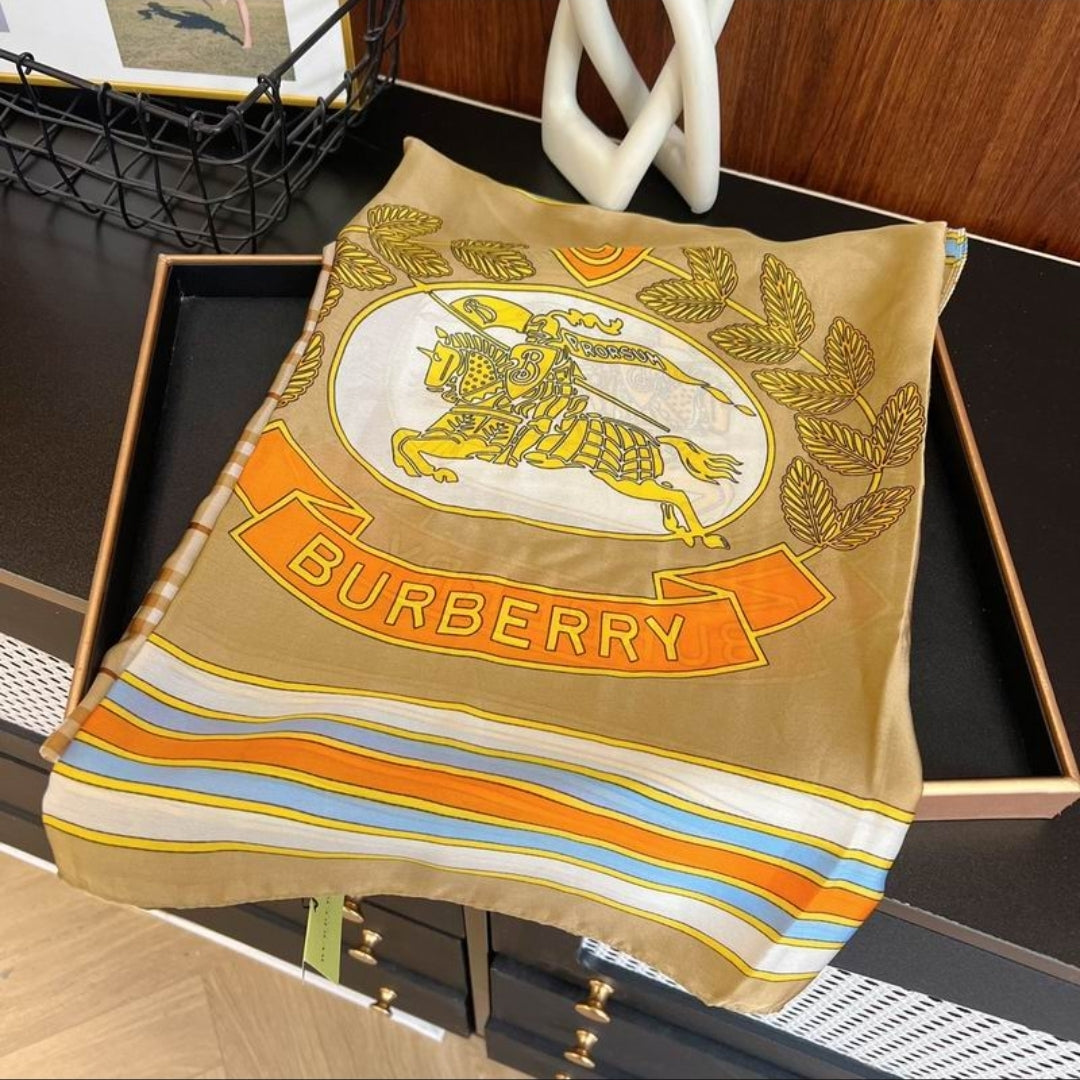 Bur #Silk Scarf