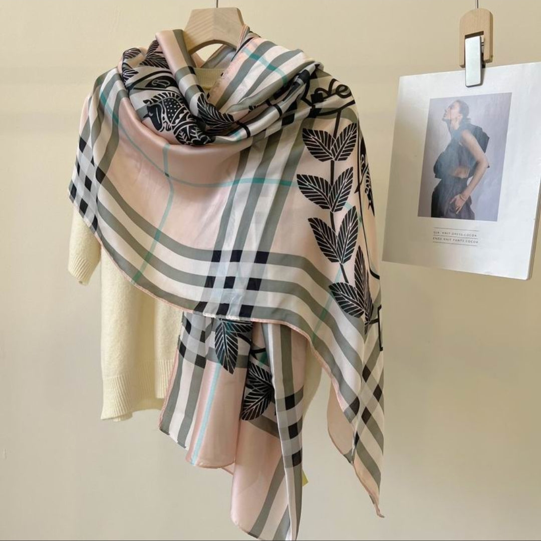Bur #Silk Scarf
