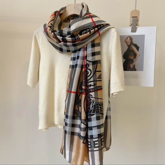 Bur #Silk Scarf