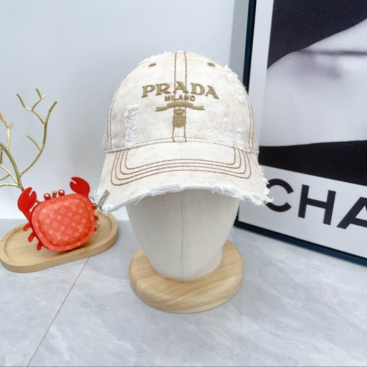 Prd #Distressed Denim Cap