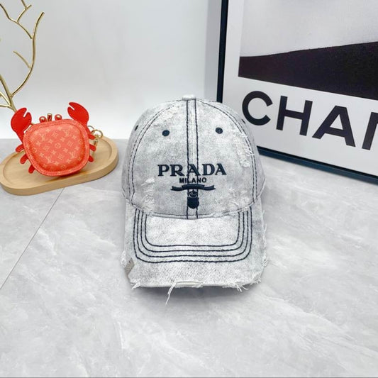 Prd #Distressed Denim Cap