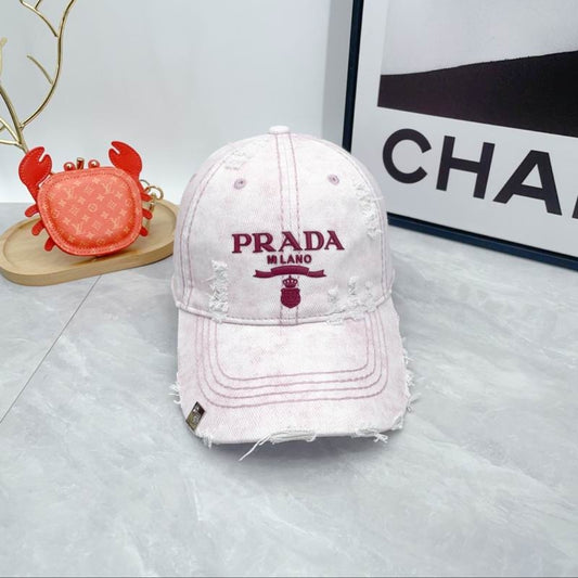 Prd #Distressed Denim Cap