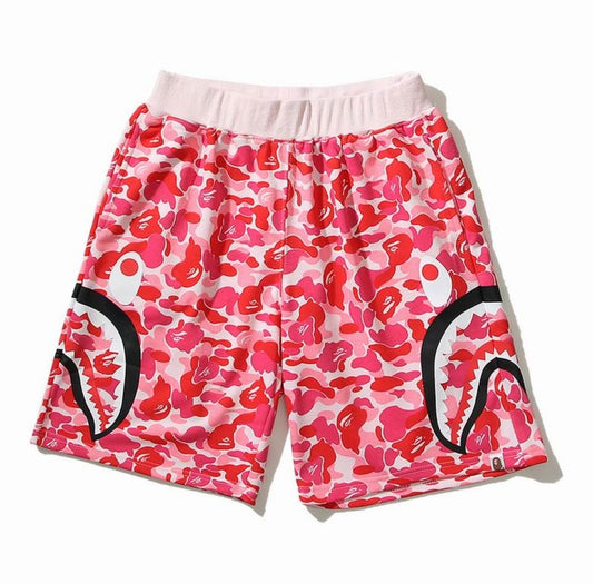 Ape #Camo Side Shark Shorts