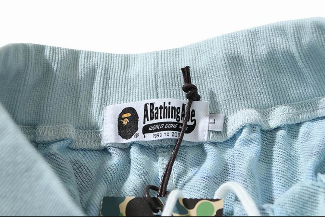 Ape #Camo Side Shark Shorts