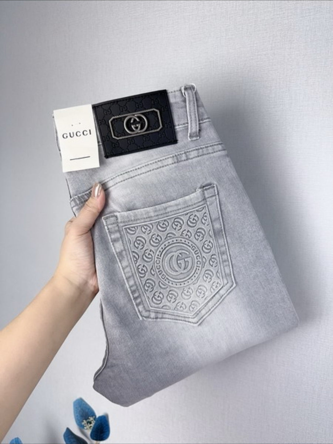 GG #Denim Pants