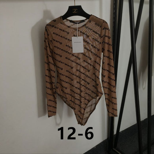 Axw #Signature Sheer Lace Bodysuit