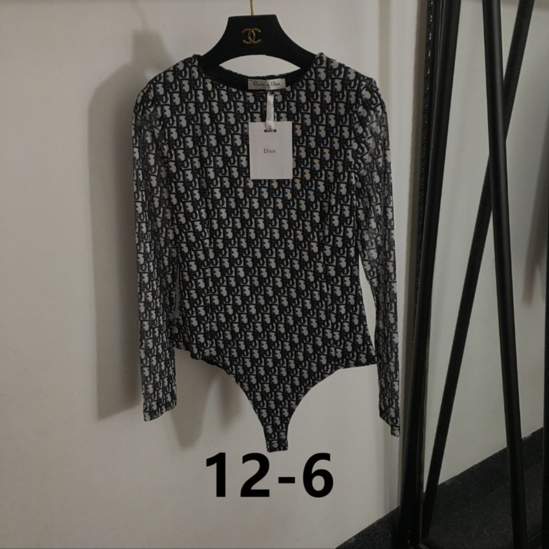 CD #Oblique Bodysuit