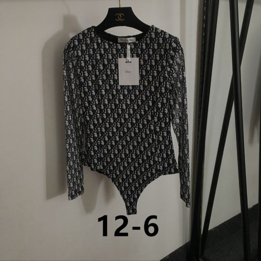 CD #Oblique Bodysuit