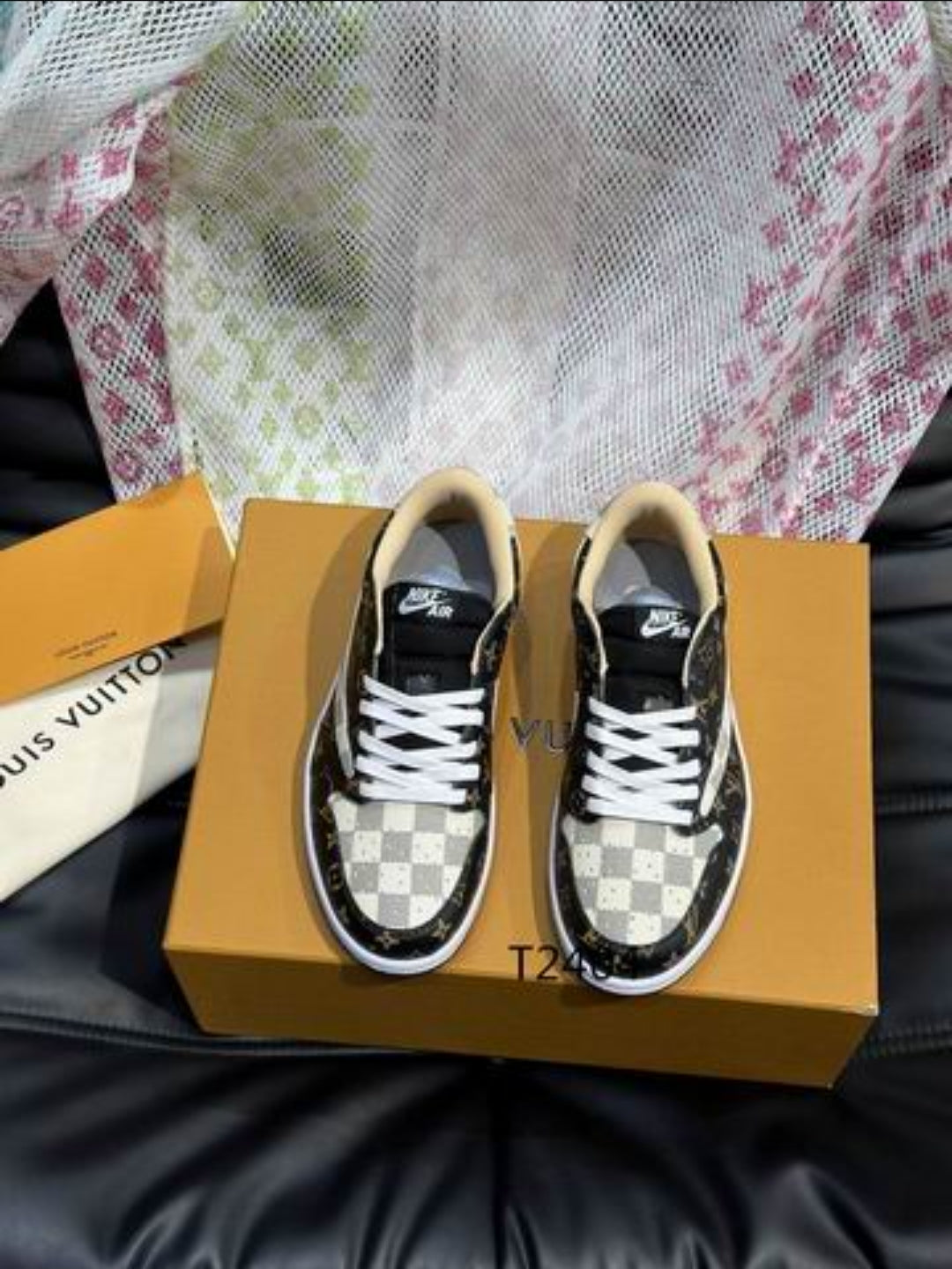 Nke×LV #Air Jordan 1×Virgil Abloh
