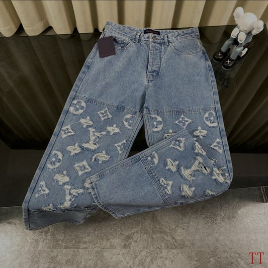 LV Torn Skate Denim