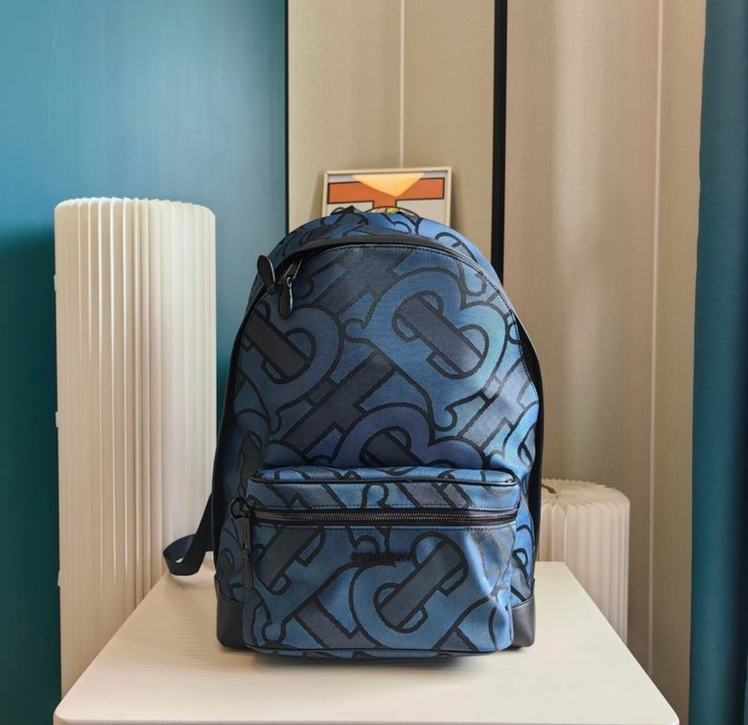 Bur #TB Monogram Backpack