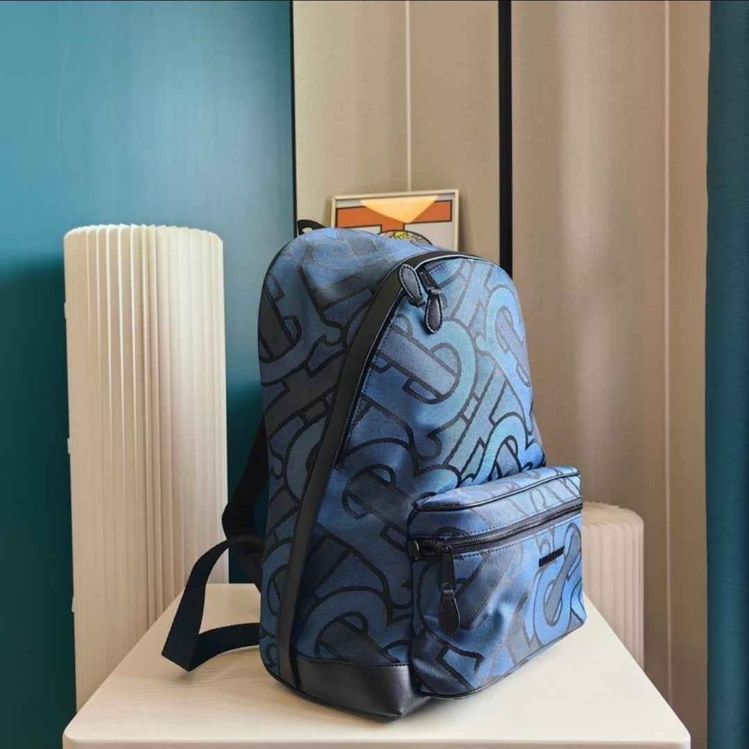 Bur #TB Monogram Backpack