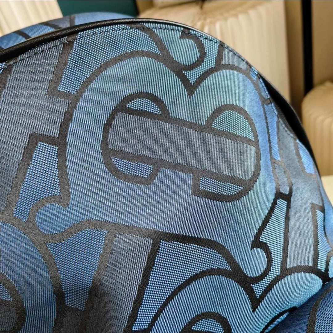 Bur #TB Monogram Backpack