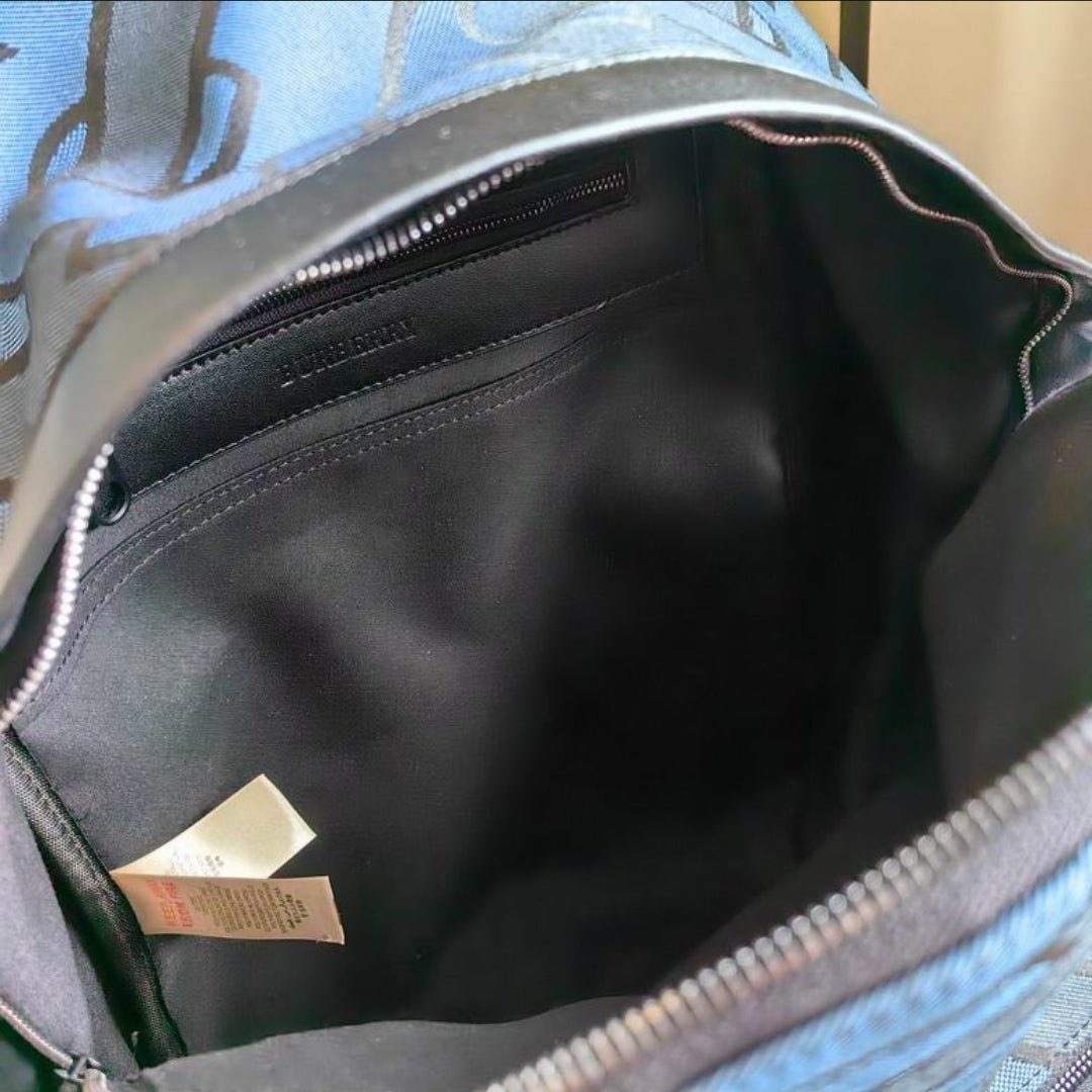 Bur #TB Monogram Backpack