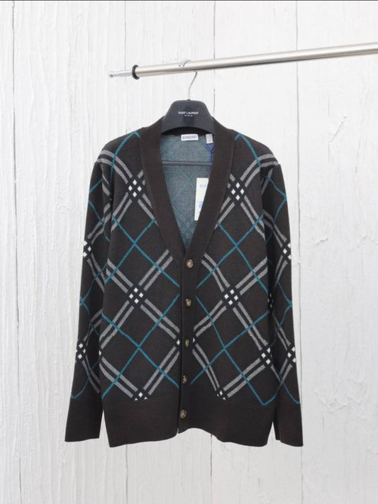 Bur #V-Neck Cardigan
