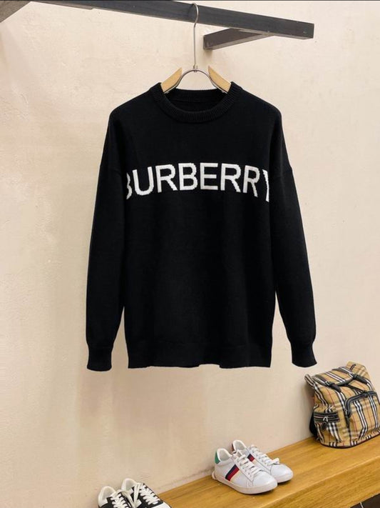 Bur #Intarsia Crewneck