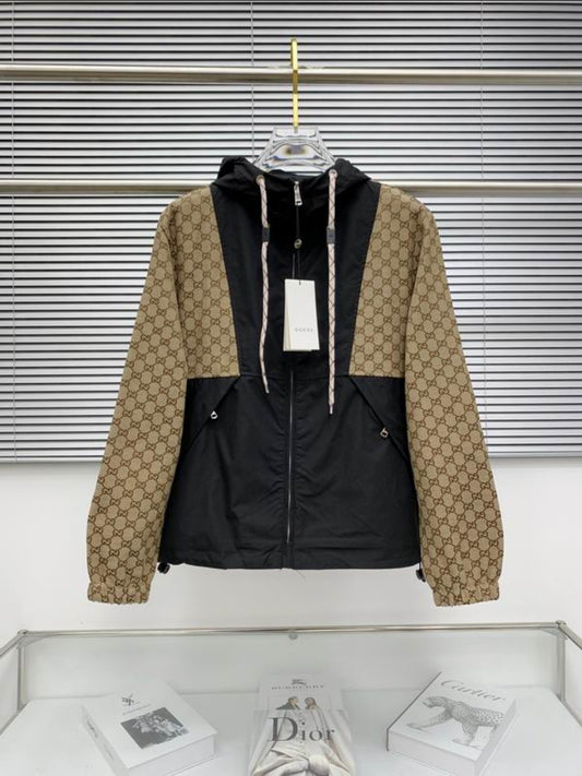 GG #Supreme Canvas Hooded Jacket