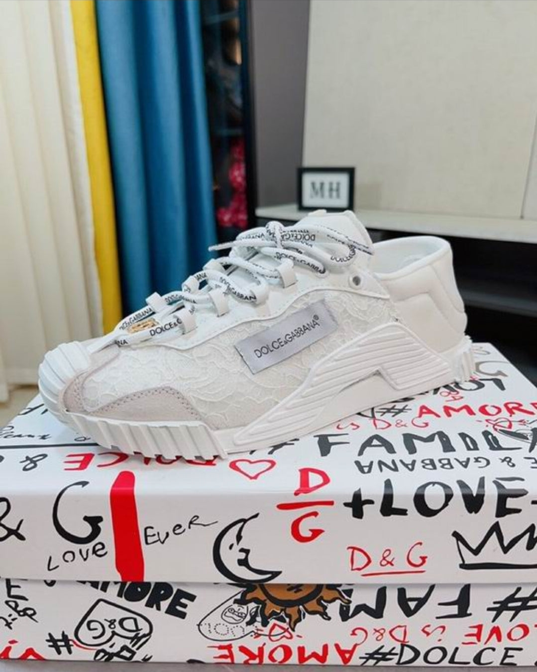 DG #Mix Material NS1 Sneakers