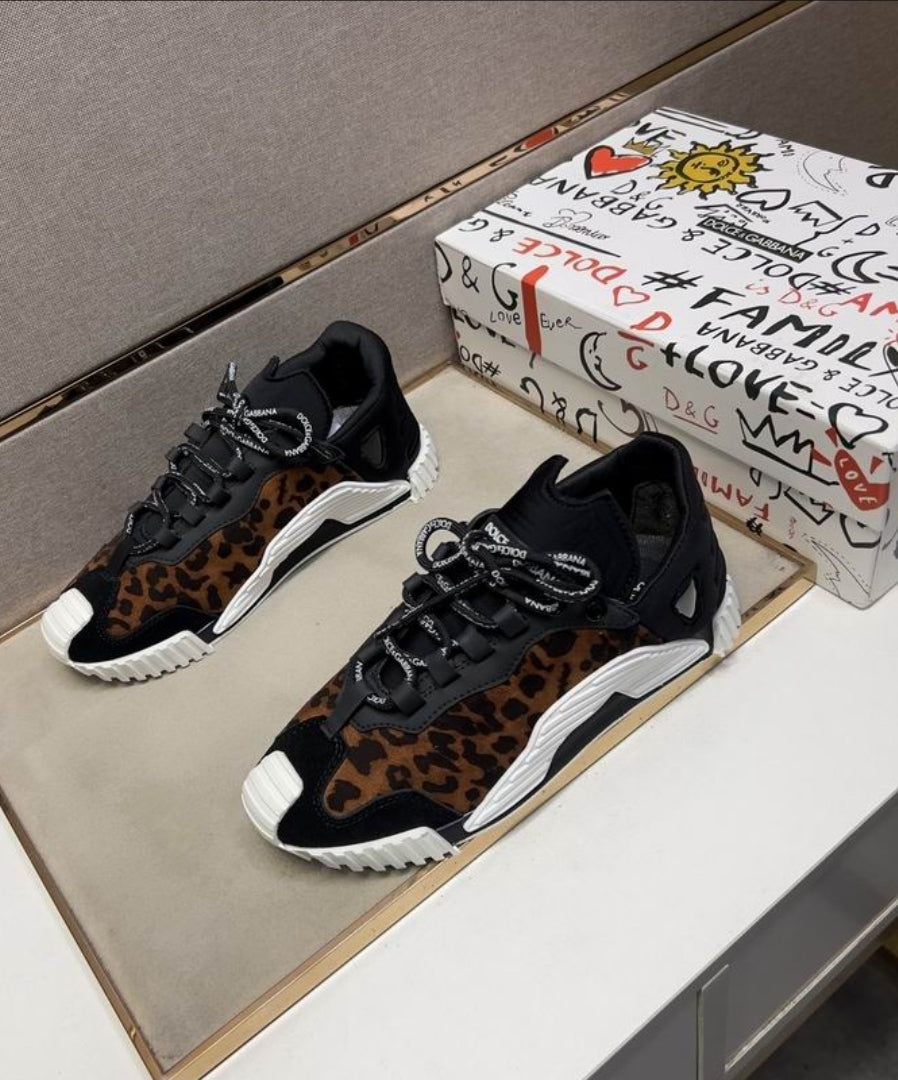 DG #Leopard NS1 Sneakers