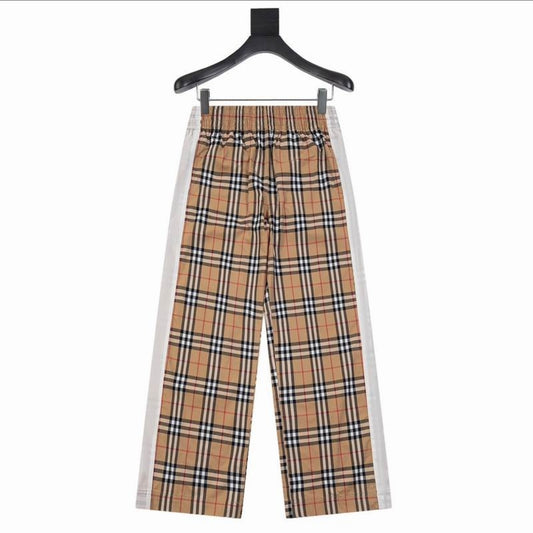 Bur #Louane Check Side Pants
