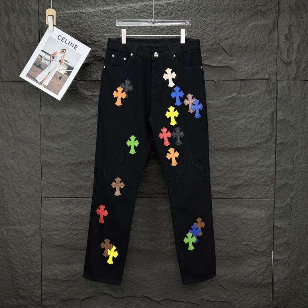 CH #Cross Patch Jeans