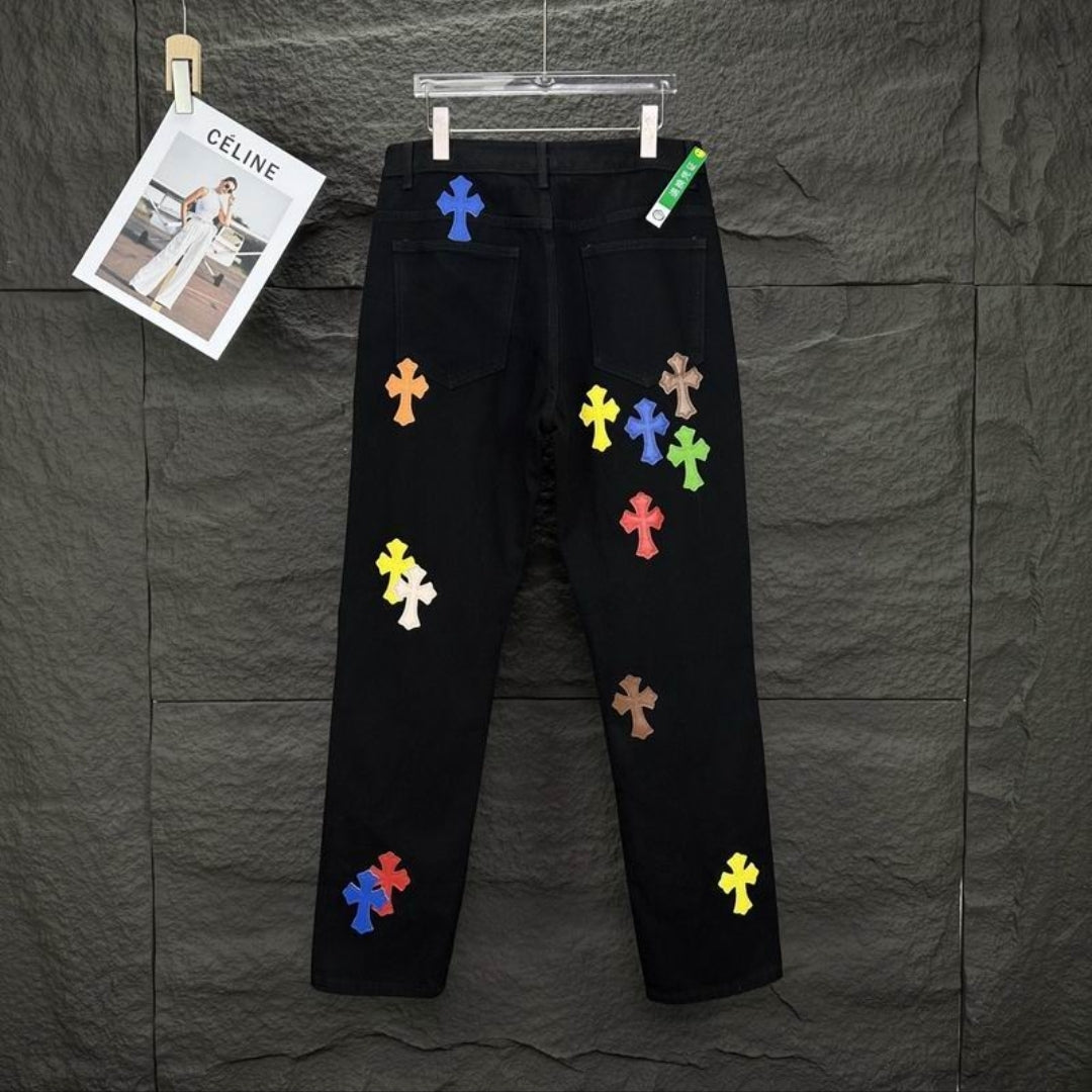 CH #Cross Patch Jeans