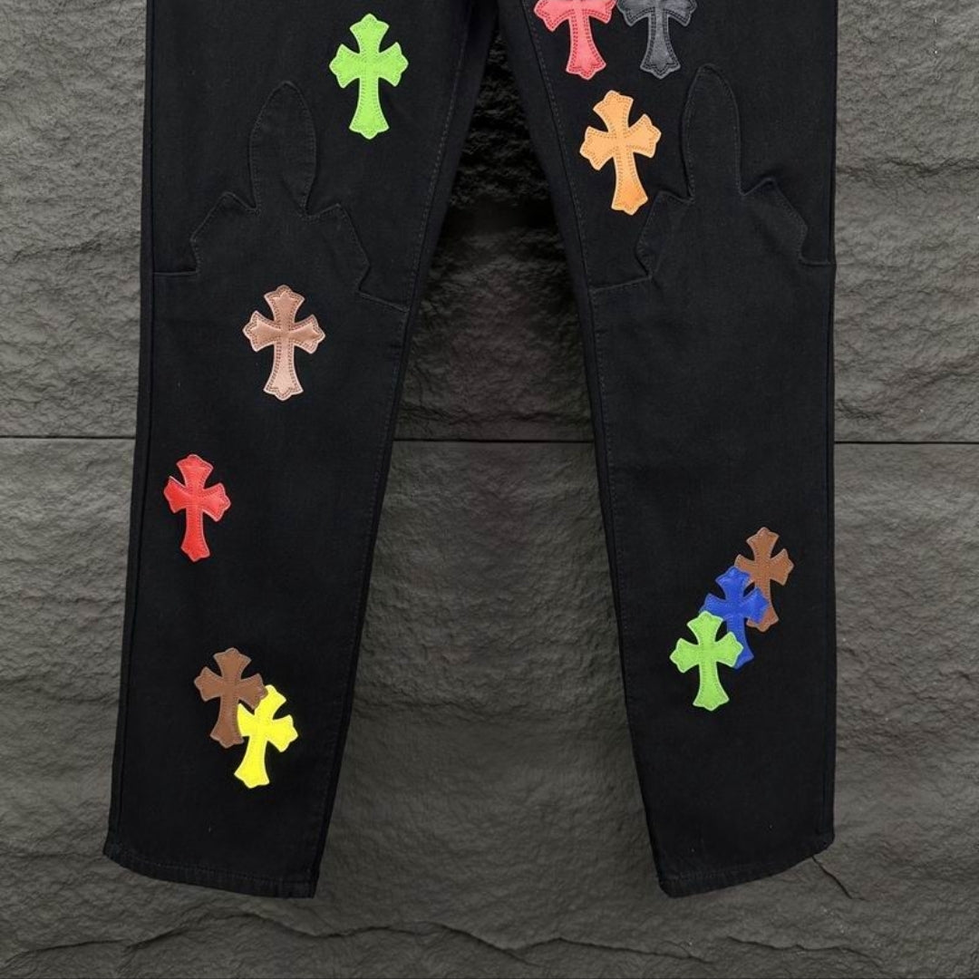 CH #Cross Patch Jeans