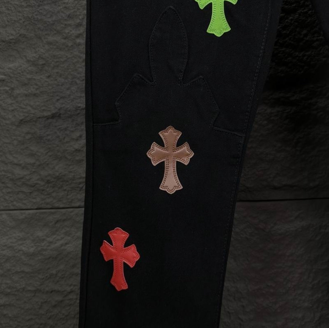CH #Cross Patch Jeans