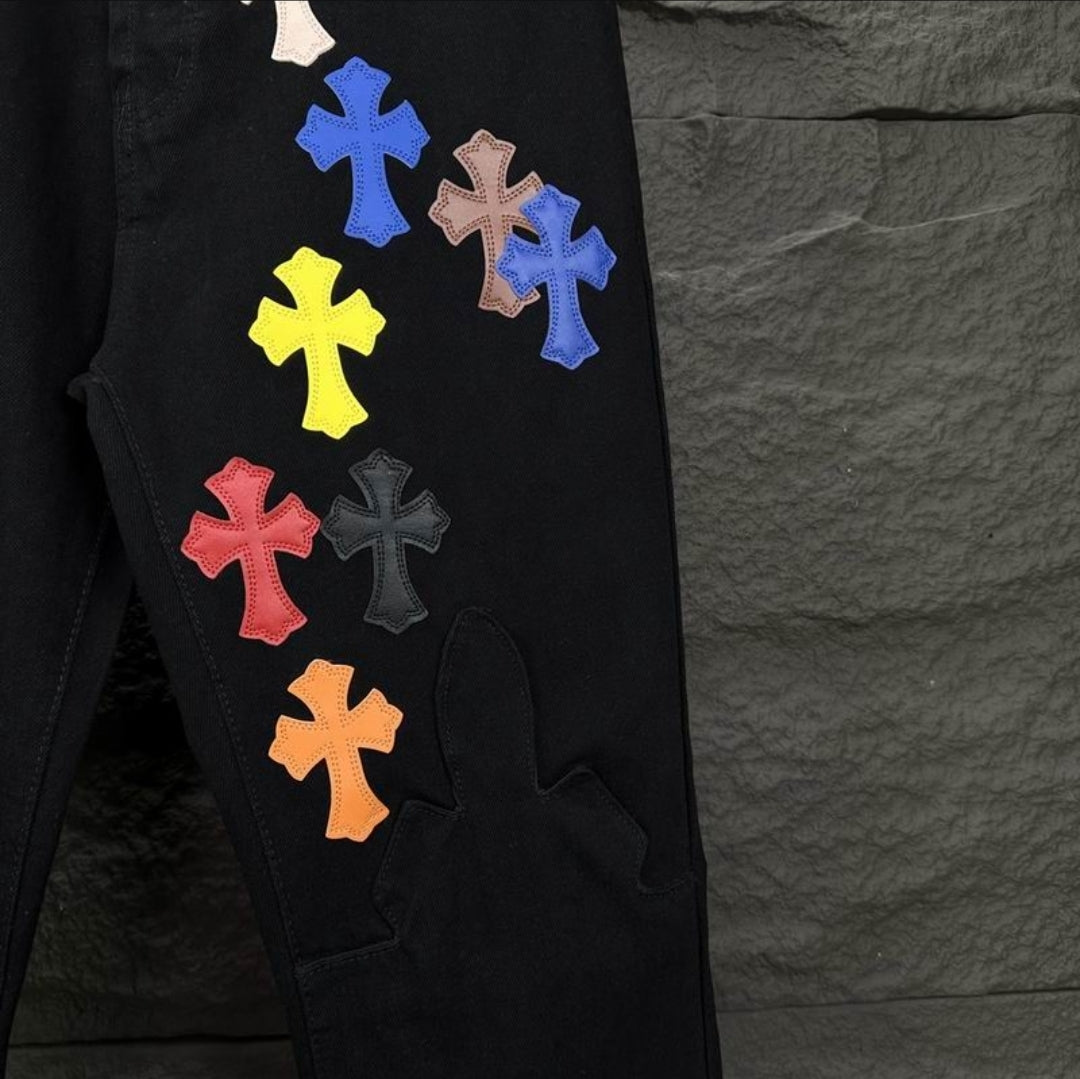 CH #Cross Patch Jeans
