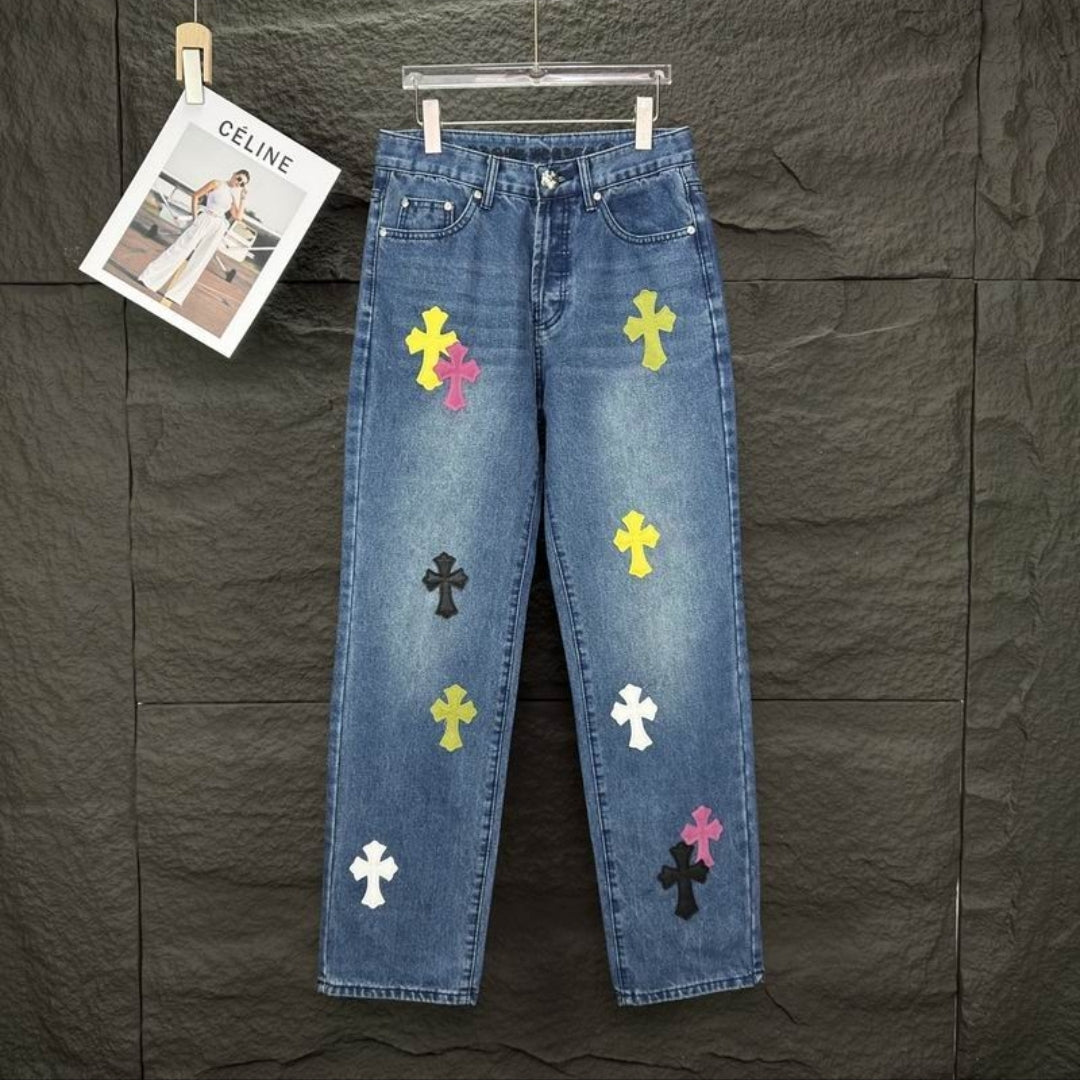 CH #Cross Patch Jeans