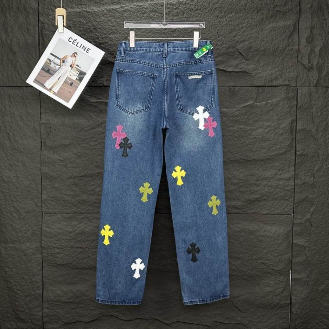 CH #Cross Patch Jeans