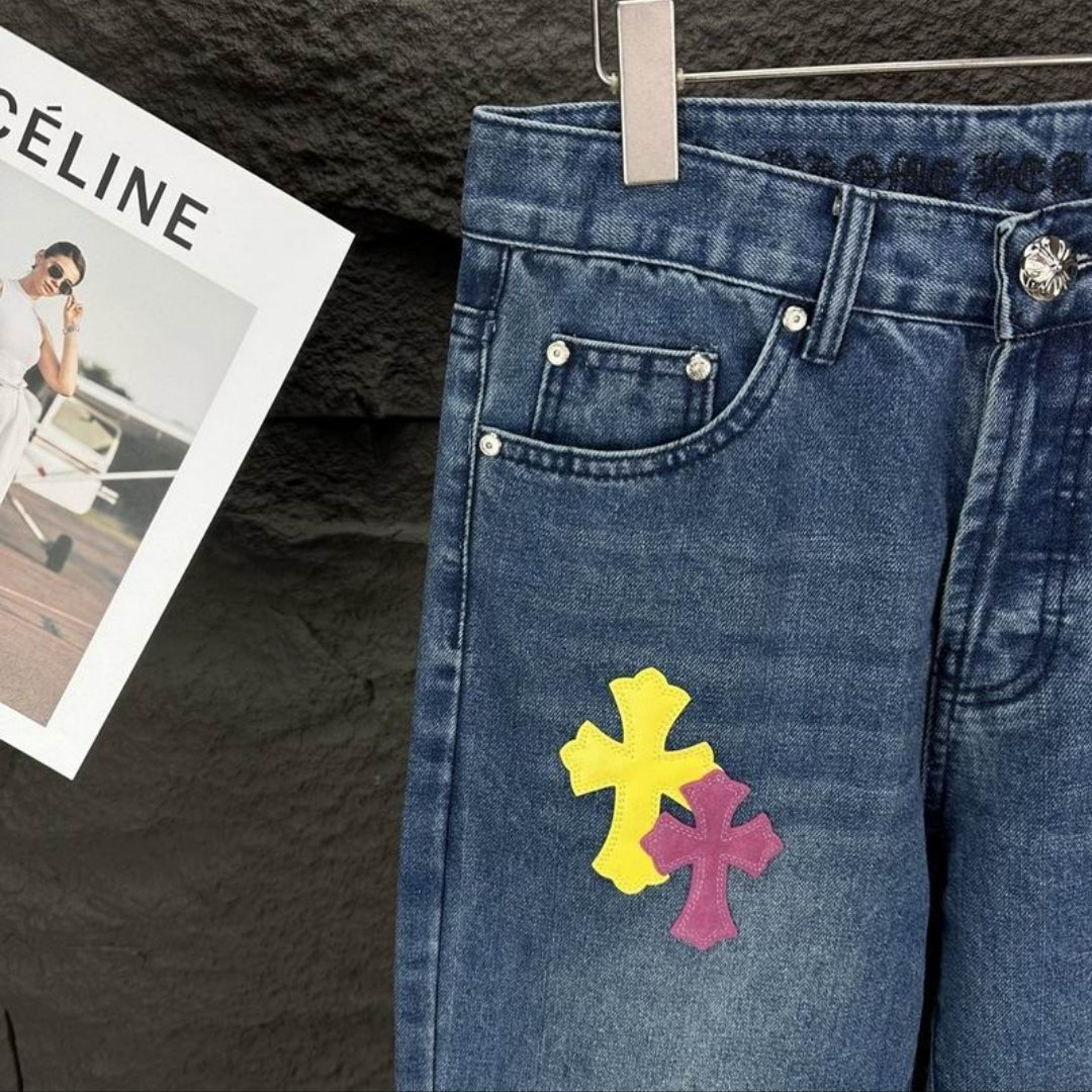 CH #Cross Patch Jeans