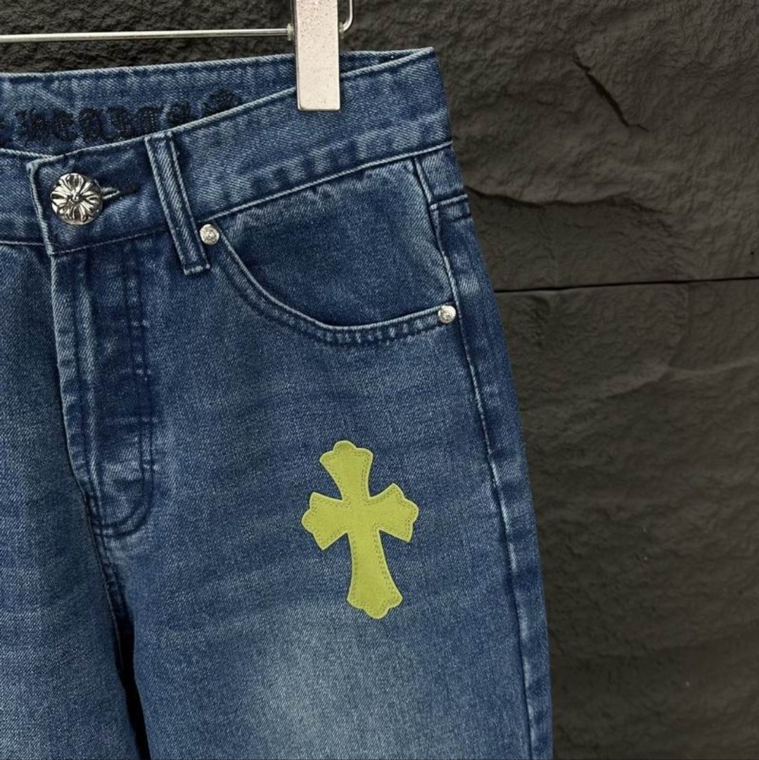 CH #Cross Patch Jeans