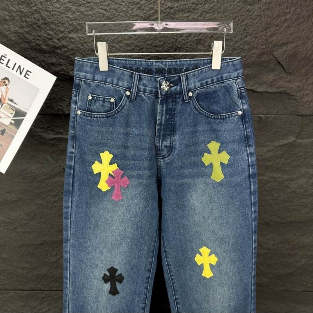 CH #Cross Patch Jeans