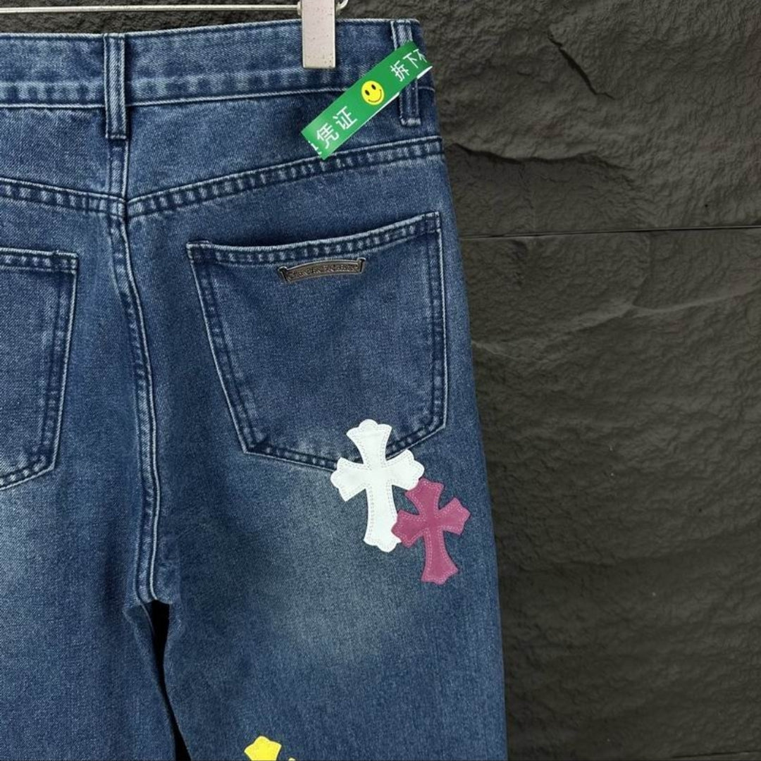 CH #Cross Patch Jeans